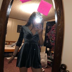 Silent + Noise Velvet Romper